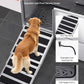 VEVOR Professional 304 Stainless Steel Dog Bathing Station, 50 inch Pet Grooming Tub w/Anti-Slip ramp, Storage Drawer, Cold Hot Faucet Showerhead, for Large & Medium & Small (Left Door, with Drawer)