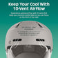 Retrospec Comstock Ski Helmet - Snowboard Helmet for Adults & Youth - Adjustable Fit Snow Helmet with Protective Shell and Breathable Vents for Men, Women, Boys & Girls
