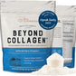 Live Conscious Beyond Collagen Multi Collagen Powder for Women w/Types I, II, III, V & X - Keto Friendly, Hydrolyzed Collagen Peptides Powder Blend w/Biotin & Vitamin C 41 Servings