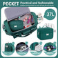FIORETTO Women's Gym Duffle Bag with Shoes Compartment, 37L Capacity, Ideal for Travel, Gym, Sports, Duffel, Weekender