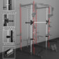Eonfit E3 Smith Machine with 360°Rotating Arm for Home Gym Equipment, Multi-Function Power Cage Squat Rack with Cable Crossover LAT Pulldown Pulley System All in One