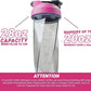 HELIMIX 2.0 Vortex Blender Shaker Bottle Holds upto 28oz | No Blending Ball or Whisk | USA Made | Portable Pre Workout Whey Protein Drink Shaker Cup | Mixes Cocktails Smoothies Shakes | Top Rack Safe