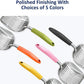 WePet Cat Litter Scoop, Aluminum Alloy Sifter, Kitty Metal Scooper, Deep Shovel, Long Handle, Poop Sifting, Kitten Pooper Lifter, Durable, Heavy Duty, for Litter Box