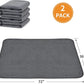 Washable Dog Pee Pads 36x72 2Pack Reusable Whelping Pads, Absorb Dog Mats Non-Slip Puppy Training Pads for Whelping, Potty, Training, Playpen, Crate