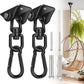 Hammock Hanging Kit 2 Pack, Porch Swing Hanging Kit 1200 Lb Capacity, Hammock Ceiling Hooks Heavy Duty 360°Rotating Hanging Swing Chair Hardware for Hammock Chair Stand, Porch, Yoga, Gym