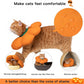 H HIDREAM Cat Cone Collar,Cute Waterproof Recovery Collar,Anti-Bite Lick Wound Healing Safety Elizabethan e Collar for Cats,Orange Pumpkin Halloween Costume, HDY01-005M