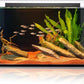 6 Gallon Glass Fish Tank, Small Aquarium Fish Bowl Cube for Betta Goldfish Snails Shrimp Aquatic Planting, Easy to Maintain Ultra Clear Rimless Design 5 Gallons Low Iron