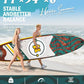 11'Stand Up Paddle Boards Surf Control with Premium SUP Board Accessories Backpack & Removable Fins, 34" Wide Inflatable Paddle Boards of All Skill Levels