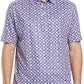 Men's Golf Polo Shirts Short Sleeve Striped Performance Moisture Wicking Dry Fit Golf Shirts for Men