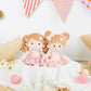 Soft Baby Doll Toys (12''), My First Baby Rag Doll for 1 Year-Old Girl Birthday Gift, Leya Doll Christmas Plush Toys Gift for Toddler Kids Infants -Butterfly Girl