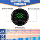Electronic Muscle Stimulator, Abs Stimulator Muscle Toner, Ab Machine Trainer for All Body, Rechargeble for Fitness Strength Training Workout Equipment for Men and Women(Waist + Arms)