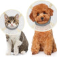 Cat Cone Collar Soft- Adjustable Comfortable Air Mesh Recovery Cone After Surgery to Stop Licking and Scratch, Alternative to Plastic Elizabethan Collar for Cat, Whiskers Freedom (Grey, XS)