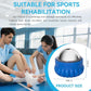 iECO Massage Ice Roller Ball - Stainless Steel Cold & Heat Therapy Massage Tool for Deep Tissue, Sore Muscle, Trigger Point, Muscle Knots Full Body Relax