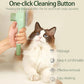 2Pcs Flea Comb for Cats Dogs,Long & Short Stainless Steel Metal Teeth for Shedding and Tangles,Cat Combs for Indoor Cats