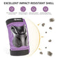 Skating Protective Gear Kids Toddler Knee Pads and Elbow Pads Set, Bike Protection for Kids Wrist Guards for Roller Skating Skateboarding Cycling Purple