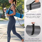 MRZZATA Yoga Mat Carrier Strap Long - Adjustable Thick and Wide Strap for Carrying Mat or Stretching, Black