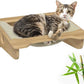 Cat Wall Furniture Set - Bamboo Shelves, Ladders, Cat House, Hammock & More - Space-Saving, Easy Installation, Up to 60lbs