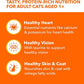 IAMS Perfect Portions Indoor Adult Wet Cat Food Cuts in Gravy, Chicken Recipe, 2.6 oz. Easy Peel Twin-Pack Trays (24 Count, 48 Servings)