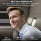 TOZO T20 Wireless Earbuds Bluetooth Headphones 48.5 Hrs Playtime with LED Digital Display, IPX8 Waterproof, Dual Mic Call Noise Cancelling 10mm Broad Range Speakers with Wireless Charging Case Green