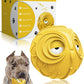 Giggle Ball for Dogs Owl Toys for Puppy Interactive Dog Toy Medium Large Dogs Natural Rubber Cute Hoot Fun Gift for Dog (Yellow Owl)