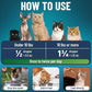 Natural Flea and Tick Prevention for Cats, Herbal Cat Flea and Tick Treatment Support Drops Flea Support with Prebiotics Probiotics for Cats Kitten - Ideal for Sensitive Cat - Salmon Flavor