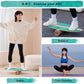 XCMAN Surf Balance Board Trainer with Roller Wooden Exercise Balancing Stability Trainer - Non Slip Surface for Adults Kids|Balance Board for Surfing,Snowboarding,Skateboarding,Hockey,Yoga Training