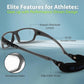 BLUE CUT Sports Protection Goggles, Photochromic Lenses Safety Glasses for Basketball, Pickleball Indoor Outdoor Sports