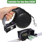 Dog Waste Bag Dispenser Poop Bag Dispenser for Leash Accessory dog Poop Bag Holders Fits Dog Leash Include Hand Free Holder, Clear, No-PUXB