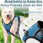 BARKBAY Dog Harness No Pull with ID Tag Pocket - Heavy Duty, Reflective, Easy Control for Large Dogs(Blue/Black,XL)
