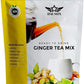Ginger Tea Mix – 50 Servings | Instant Powder with Lemon, Turmeric, Licorice & Vitamin C | Caffeine-Free Herbal Blend with Green Tea Extract & Black Pepper | Natural Detox & Immune Support