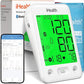 iHealth Accu Luminate Arm Blood Pressure Monitor – 4.5" Large Tri-Color WHO-Based LCD, Clinically Validated Accuracy, Irregular Heartbeat Alert, Bluetooth Cloud Sync, Adjustable Large 8.6"–17" Cuff