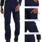 Men's Snow Ski Hiking Pants Winter Fleece Lined Softshell Outdoor Waterproof Insulated Cargo Work Pants