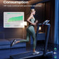 Smart Treadmill with 9% Auto Incline, Hiking and Running Walking Pad Treadmills for Home Office, Treadmill with UREVO APP, AI Powered Music Course, HIIT Programs Synced to Scenic Route, One-Click Mute