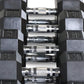WF Athletic Supply Rubber Coated Hex Dumbbell Set with Two Tier Premium Storage Rack Built for Strength Building, Weight Loss & Home Gym – Multiple Sets Available