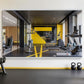 Home Gym Mirror - 55x30 Inch, 3PCS Frameless Tempered Glass Full Body Mirror for Wall Mount - Ideal for Yoga, Workout, Bedroom, Dance Studio (Silver)