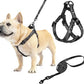 PUPTECK No Pull Dog Harness Soft Adjustable Basic Nylon Step in Puppy Vest Outdoor Walking with Leash