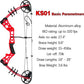Youth Compound Bow Set 15-45 Lbs for Teens and Beginner, Package with Archery Hunting Equipment, Max Speed 260fps, Adjustable, Right Hand