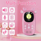 64GB MP3 Players for Kids, Cute Reindeer Portable Music Bluetooth Kid MP3 Player, Child MP3 Player with Bluetooth 5.3,Speaker, FM Radio, Alarm Clock, Voice Recorder, Stopwatch (Support up to 128GB)