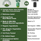 Peak Performance Organic Greens Superfood Powder. Best Tasting Super Greens Powder with 25+ Organic Ingredients for Max Energy and Athletic Performance. Vegan Keto Green Juice Daily Drink