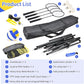 Badminton Pickleball Net, Adjustable Height Portable Badminton Net-2-in-1 Volleyball and Badminton Set, Pickleball Net for Tennis Indoor Outdoor Court