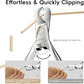 Dog Nail Clippers & Cat Nail Trimmers - Sharp Stainless Steel Professional Pet Nail Clippers for All Dogs, Thick Nails & Indoor Cats - Ergonomic Non-Slip Handle for Safe, Comfortable Grooming