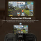 Treadmill with 0-15% Auto Incline, 3.5HP Quiet Brushless Foldable Treadmills for Home, Small Space Portable Running Walking Machine, 300 Lbs Capacity with Bluetooth APP & Pulse Monitor