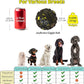 Dog Ball for Aggressive Chewers - Interactive Dog Toy Balls Fun Squeaky Sound to Keep Them Busy, Durable for Small Medium Large Breeds, Rubber Pet Chew Toys, As Seen on TV, Black & Yellow
