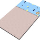 GuineaDad Premium Liner – Fleece Guinea Pig Cage Liner – Ultra-Plush Reusable Fleece Bedding with Waterproof Bottom – Extra Absorbent Liner for 2x3 C&C Cage (Rainy Day)