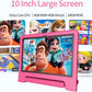 JREN Tablet for Kids｜10.1 Inch Kids Tablet Android 14｜Octa-core｜64GB｜WiFi ｜Bluetooth｜Parental Control｜Children Content｜Children Toddler Pink Girls Gift
