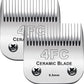 2PC 4FC Blade Detachable Pet Clipper Replacement Blades Compatible with Andis Pet Clipper/Oster A5/Wahl KM Series Dog Clipper,Ceramic Blade & Stainless Steel Blade