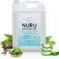 Nuru Massage Gel (1.32 gal) | Water-Based | Paraben & Glycerine Free | Formulated with Natural Seaweed, Green Tea, Liquorice Extract, Vitamin B5, & Organic Aloe Vera