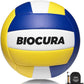 Softy Volleyball, Durable PU Leather,Waterproof Indoor Outdoor Soft Volleyball for Beach Game Gym Training (Official Size 5)