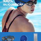 ZIONOR G1 Lite Swim Goggles with Swim Cap Comfortable Anti-fog Swimming Goggles Cap Set for Adult Men Women