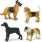 Safari Ltd. Dogs Toob - Mini Figurines: Dachshund, Dalmatian, Retriever, Sheepdog, Collie, Shepherd, Beagle, Boxer, Great Dane, Doberman, Bulldog - Educational Toys for Boys, Girls & Kids Ages 3+